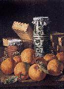 Still Life with Oranges Luis Egidio Melendez